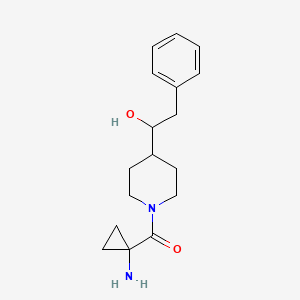 1-{1-[(1-aminocyclopropyl)carbonyl]piperidin-4-yl}-2-phenylethanol