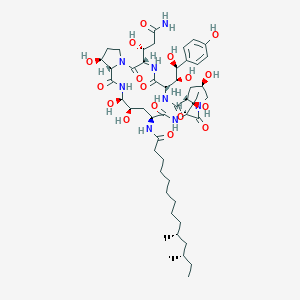 molecular formula C50H80N8O17 B549162 Pneumocandin Bo CAS No. 135575-42-7