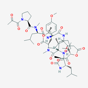 molecular formula C57H87N7O15 B549178 Plitidepsin CAS No. 137219-37-5