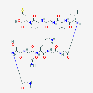 molecular formula C45H81N13O14S B549255 β-淀粉样蛋白肽 (25-35) CAS No. 131602-53-4