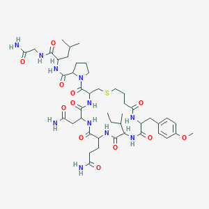 molecular formula C45H69N11O12S B549339 卡贝托辛 CAS No. 37025-55-1