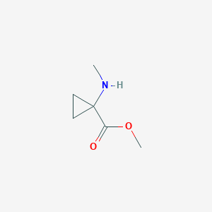 B054940 Methyl 1-(methylamino)cyclopropane-1-carboxylate CAS No. 119111-66-9
