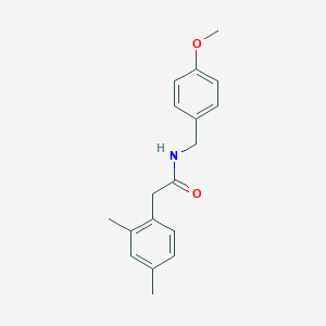 molecular formula C18H21NO2 B5494131 2-(2,4-dimethylphenyl)-N-(4-methoxybenzyl)acetamide 