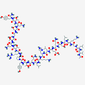 molecular formula C127H205N37O40 B549430 Salmon calcitonin (8-32) reduced CAS No. 151804-77-2