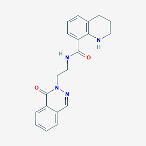 N-[2-(1-oxophthalazin-2(1H)-yl)ethyl]-1,2,3,4-tetrahydroquinoline-8-carboxamide