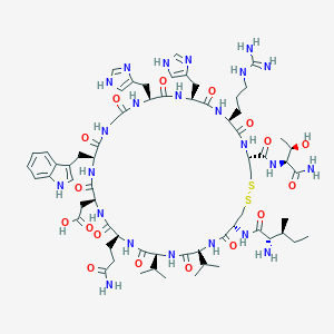 molecular formula C66H99N23O17S2 B549462 Compstatin CAS No. 206645-99-0