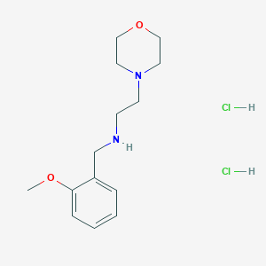 molecular formula C14H24Cl2N2O2 B5494831 N-(2-methoxybenzyl)-2-(4-morpholinyl)ethanamine dihydrochloride 