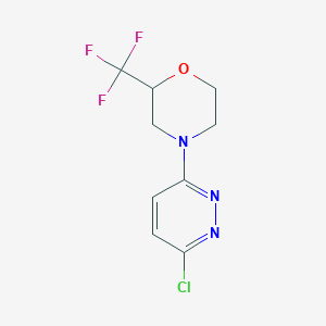 4-(6-chloropyridazin-3-yl)-2-(trifluoromethyl)morpholine