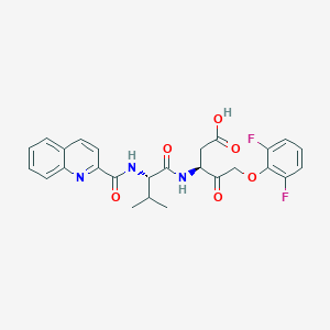 molecular formula C26H25F2N3O6 B549508 Q-VD-OPh 水合物 CAS No. 1135695-98-5