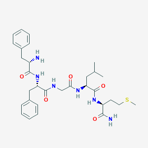 molecular formula C₃₁H₄₄N₆O₅S B549626 Substance P (7-11) CAS No. 51165-05-0