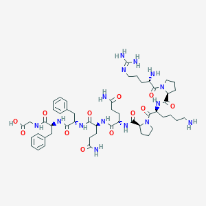 molecular formula C₅₂H₇₇N₁₅O₁₂ B549627 Substance P (1-9) CAS No. 57468-17-4