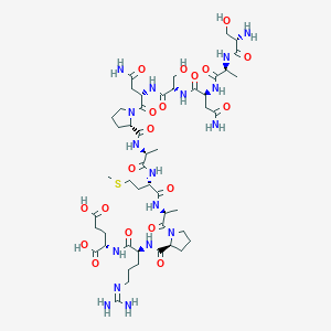 molecular formula C₄₉H₈₁N₁₇O₁₉S B549635 Somatostatin 28-(1-12) CAS No. 81286-16-0