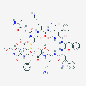 molecular formula C76H104N18O19S2 B549637 Somatostatin CAS No. 51110-01-1
