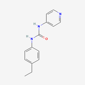 N-(4-ethylphenyl)-N'-4-pyridinylurea