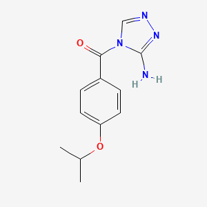 4-(4-isopropoxybenzoyl)-4H-1,2,4-triazol-3-amine