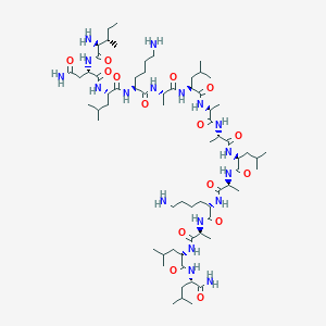 molecular formula C₆₇H₁₂₄N₁₈O₁₅ B549814 肥大细胞毒素 7 CAS No. 145854-59-7