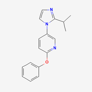 5-(2-isopropyl-1H-imidazol-1-yl)-2-phenoxypyridine