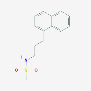 N-[3-(1-naphthyl)propyl]methanesulfonamide