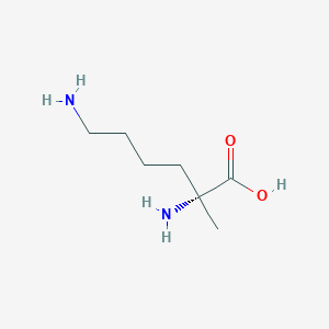 molecular formula C7H16N2O2 B054986 2-Methyl-D-lysine CAS No. 111717-28-3