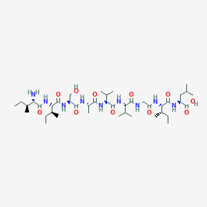 molecular formula C₄₂H₇₇N₉O₁₁ B549904 GP-2 HER2-derived, hla-a2+ restricted peptide CAS No. 160790-21-6