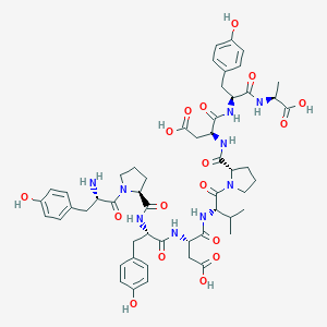 molecular formula C₅₃H₆₇N₉O₁₇ B549916 Influenza Hemagglutinin (HA) Peptide CAS No. 92000-76-5