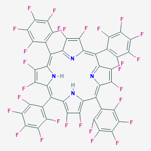 2,3,7,8,12,13,17,18-Octafluoro-5,10,15,20-tetrakis(2,3,4,5,6-pentafluorophenyl)-21,22-dihydroporphyrin