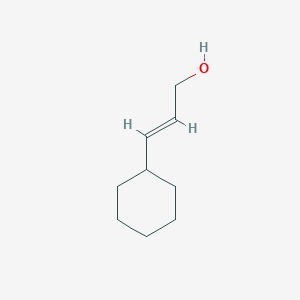molecular formula C9H16O B054993 (E)-3-Cyclohexyl-2-propen-1-ol CAS No. 114096-03-6