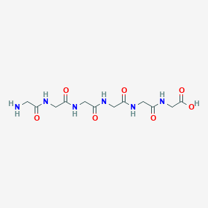molecular formula C₁₂H₂₀N₆O₇ B549931 Hexaglycine CAS No. 3887-13-6