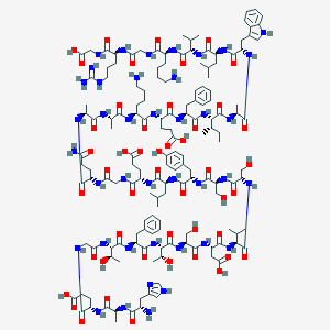 molecular formula C₁₅₁H₂₂₈N₄₀O₄₇ B549938 Glucagon-like Peptide-1 (7-37) CAS No. 106612-94-6