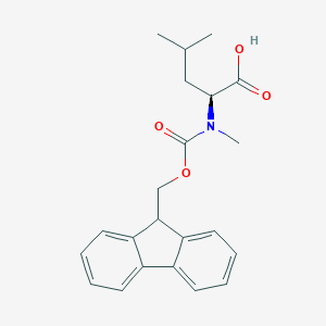 molecular formula C₂₂H₂₅NO₄ B549960 Fmoc-N-methyl-L-leucine CAS No. 103478-62-2