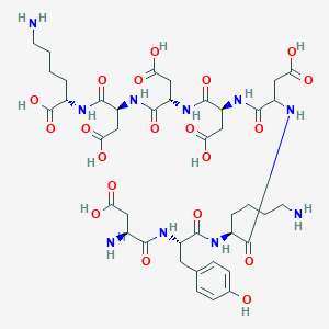 molecular formula C₄₁H₆₀N₁₀O₂₀ B549965 FLAG peptide CAS No. 98849-88-8