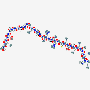 molecular formula C₁₇₆H₃₀₂N₅₂O₄₁S B550046 Cecropin B CAS No. 80451-05-4