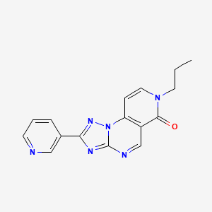 7-propyl-2-(3-pyridinyl)pyrido[3,4-e][1,2,4]triazolo[1,5-a]pyrimidin-6(7H)-one