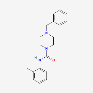 4-(2-methylbenzyl)-N-(2-methylphenyl)-1-piperazinecarboxamide