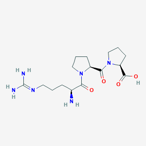 molecular formula C16H28N6O4 B550074 Bradykinin (1-3) CAS No. 23815-91-0