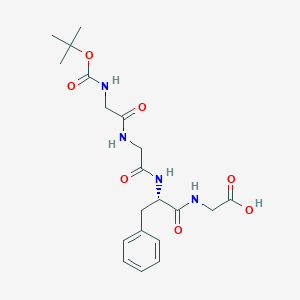 molecular formula C20H28N4O7 B550079 Boc-Gly-Gly-Phe-Gly-OH CAS No. 187794-49-6