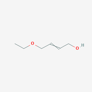 molecular formula C6H12O2 B055008 2-Buten-1-ol, 4-ethoxy- CAS No. 123093-78-7