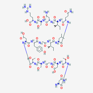 molecular formula C₇₂H₁₁₆N₂₂O₂₉ B550139 Hen egg lysozyme peptide (46-61) CAS No. 62982-31-4