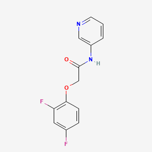 molecular formula C13H10F2N2O2 B5501421 2-(2,4-difluorophenoxy)-N-3-pyridinylacetamide 