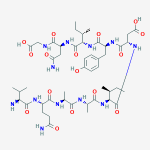 molecular formula C47H74N12O16 B550160 Acyl carrier protein (65-74) CAS No. 66851-75-0