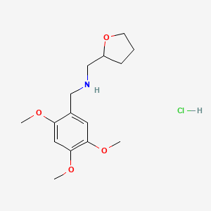 (tetrahydro-2-furanylmethyl)(2,4,5-trimethoxybenzyl)amine hydrochloride