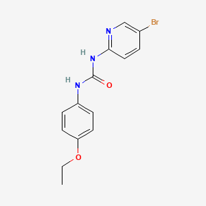N-(5-bromo-2-pyridinyl)-N'-(4-ethoxyphenyl)urea