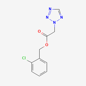 molecular formula C10H9ClN4O2 B5502281 2-chlorobenzyl 2H-tetrazol-2-ylacetate 