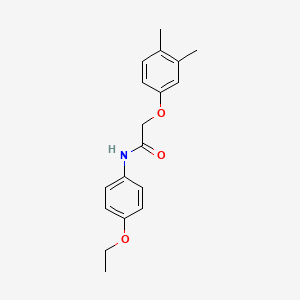 2-(3,4-dimethylphenoxy)-N-(4-ethoxyphenyl)acetamide