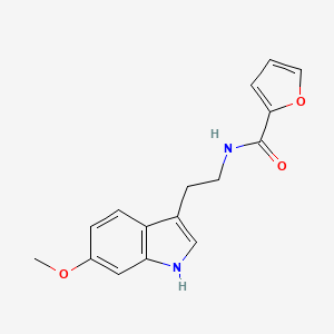 N-[2-(6-methoxy-1H-indol-3-yl)ethyl]-2-furamide