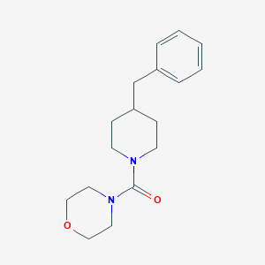 molecular formula C17H24N2O2 B5503010 4-[(4-benzyl-1-piperidinyl)carbonyl]morpholine 