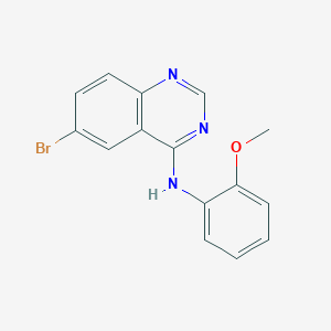 6-bromo-N-(2-methoxyphenyl)-4-quinazolinamine
