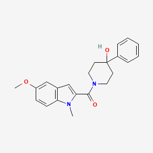 1-[(5-methoxy-1-methyl-1H-indol-2-yl)carbonyl]-4-phenyl-4-piperidinol