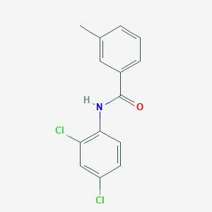 molecular formula C14H11Cl2NO B5503264 N-(2,4-dichlorophenyl)-3-methylbenzamide 