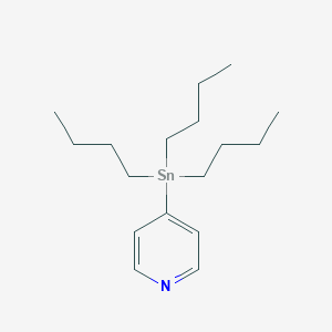 molecular formula C17H31NSn B055037 4-(Tributylstannyl)pyridine CAS No. 124252-41-1